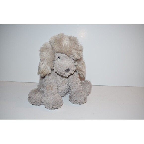 JELLYCAT 9" Plush Medium Fuddlewuddle Pup Gray Poodle Dog HTF - Picture 8 of 8